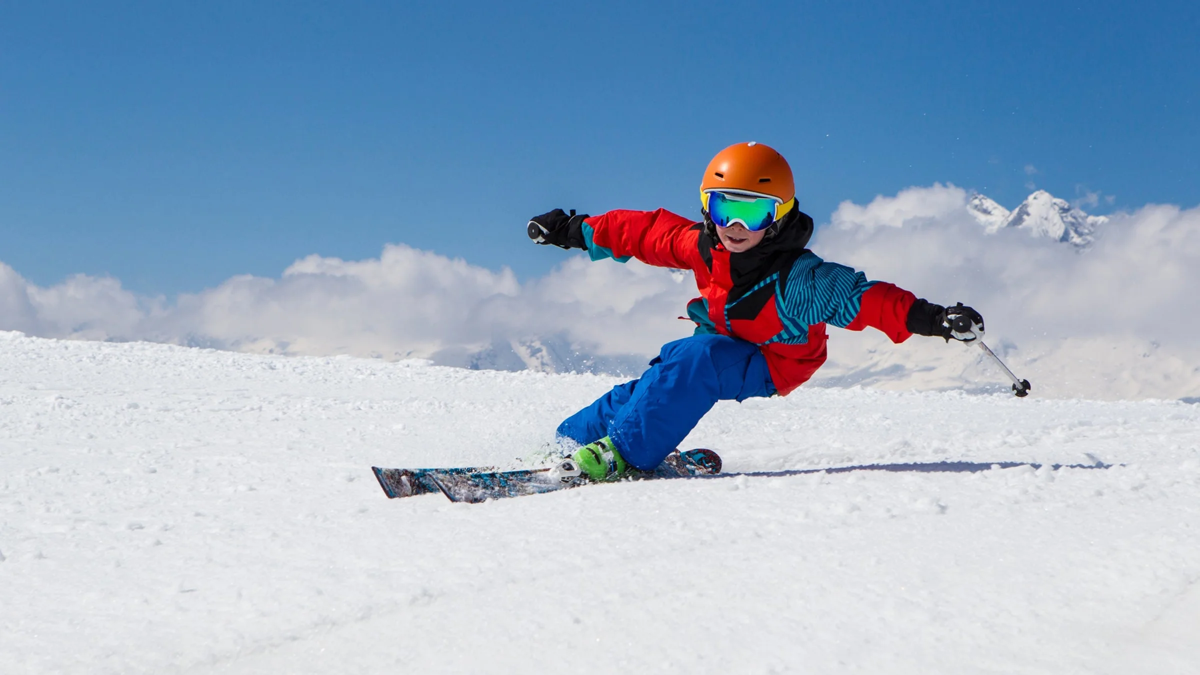 Devant 38 Devant -Snowboard Soldes kid skiing getty h